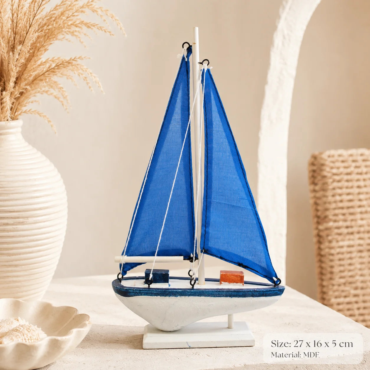 Navy Sailing Boat