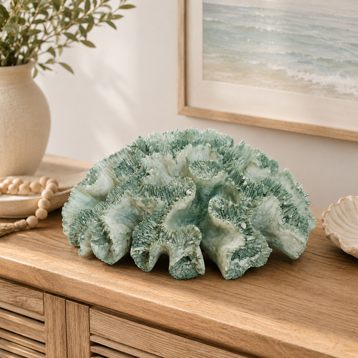 Seaform Coral Accent