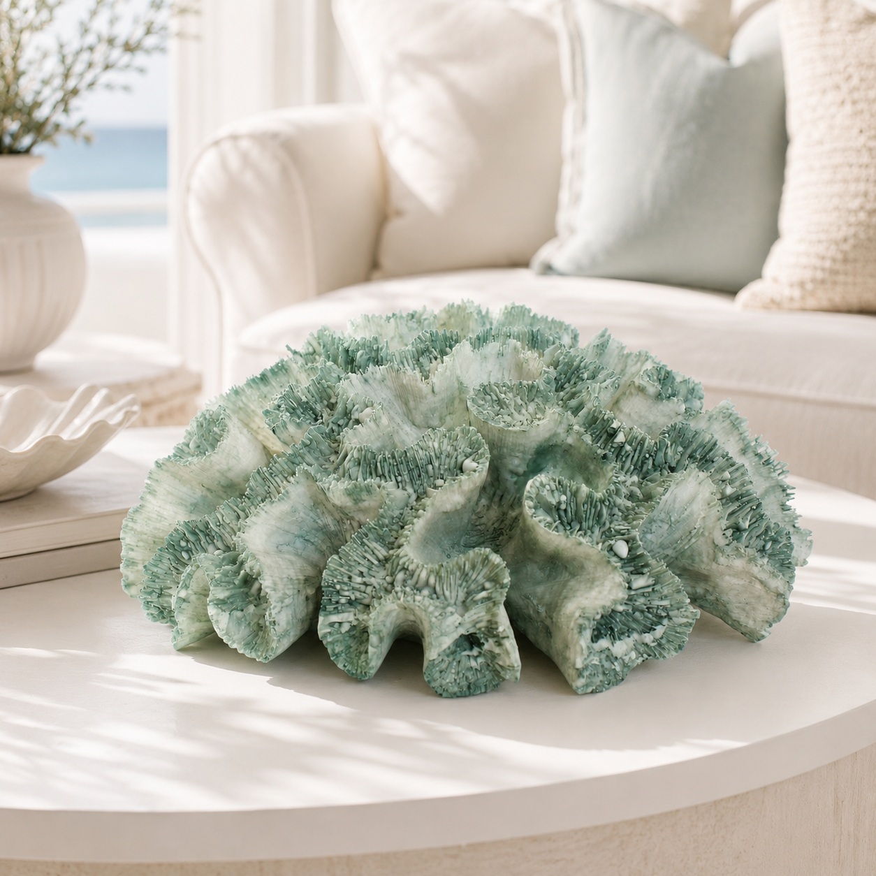 Seaform Coral Accent