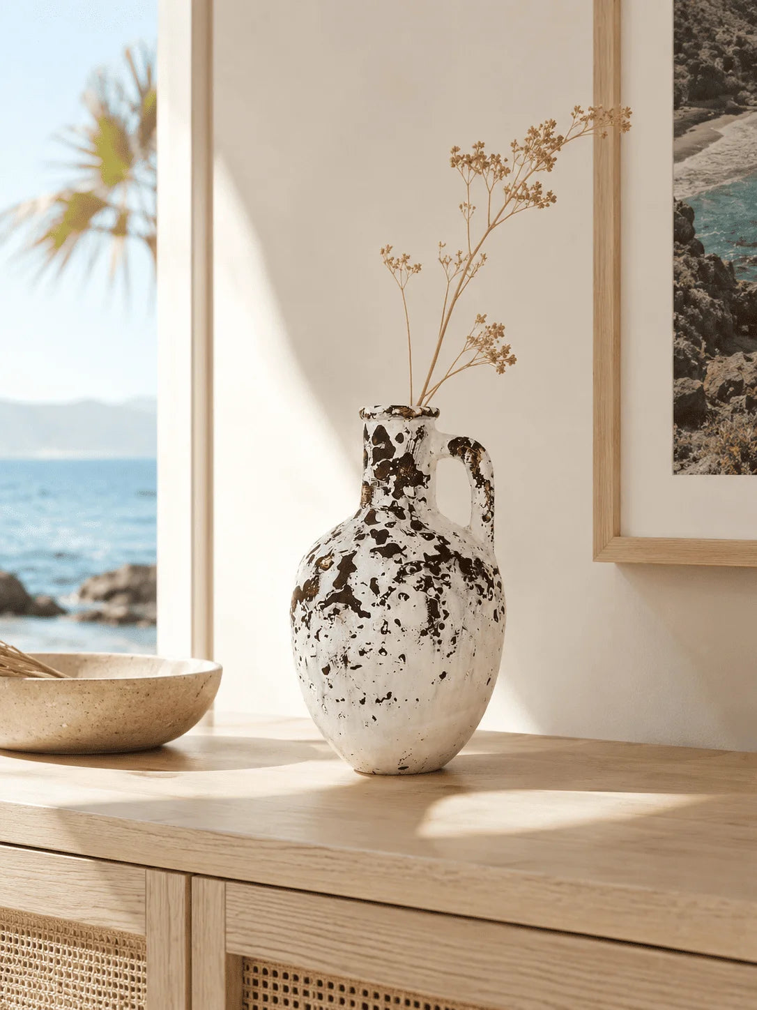 Mediterranean-inspired Rustic Vessel