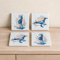 Sea-life Ceramic Coaster Set