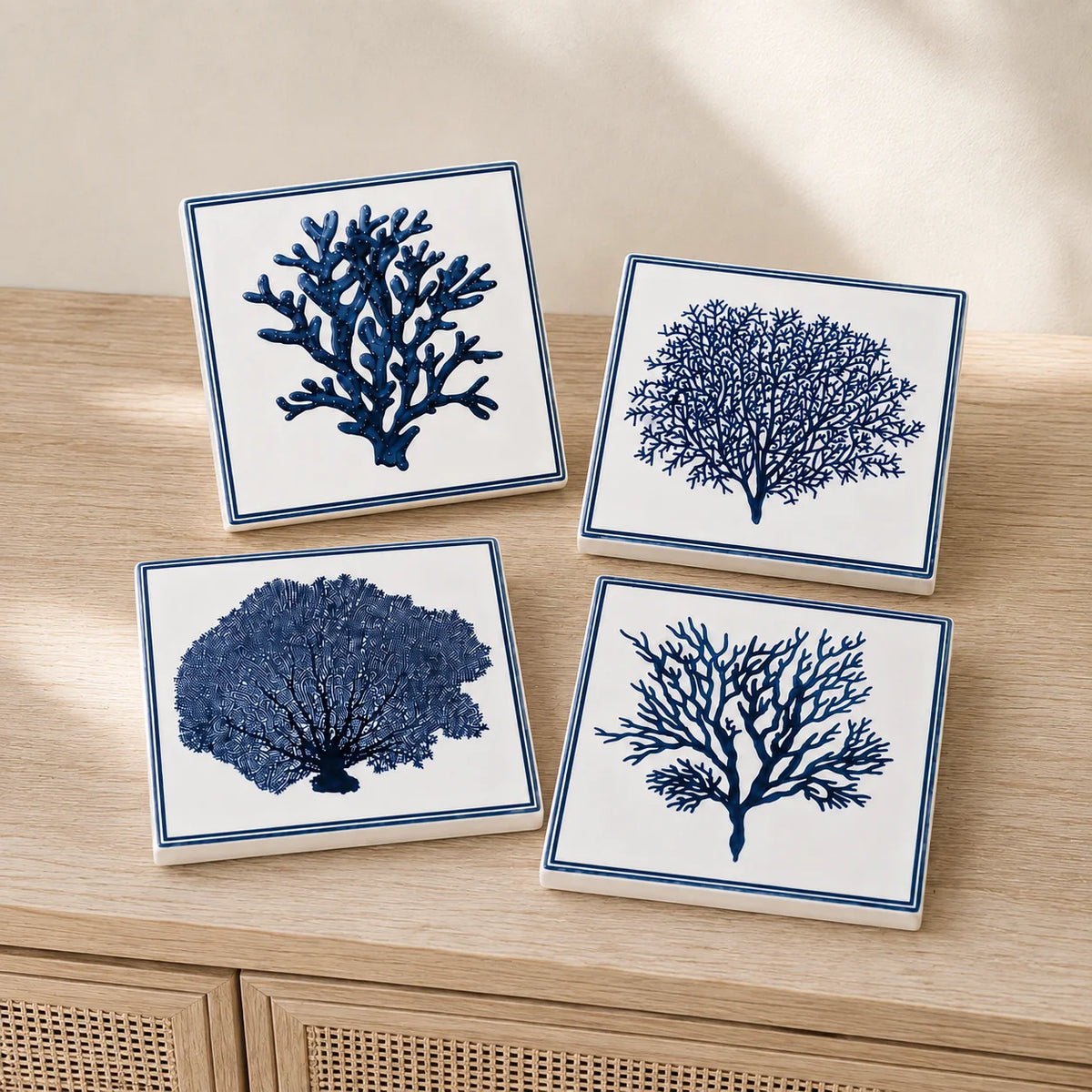 Coral Coaster Set