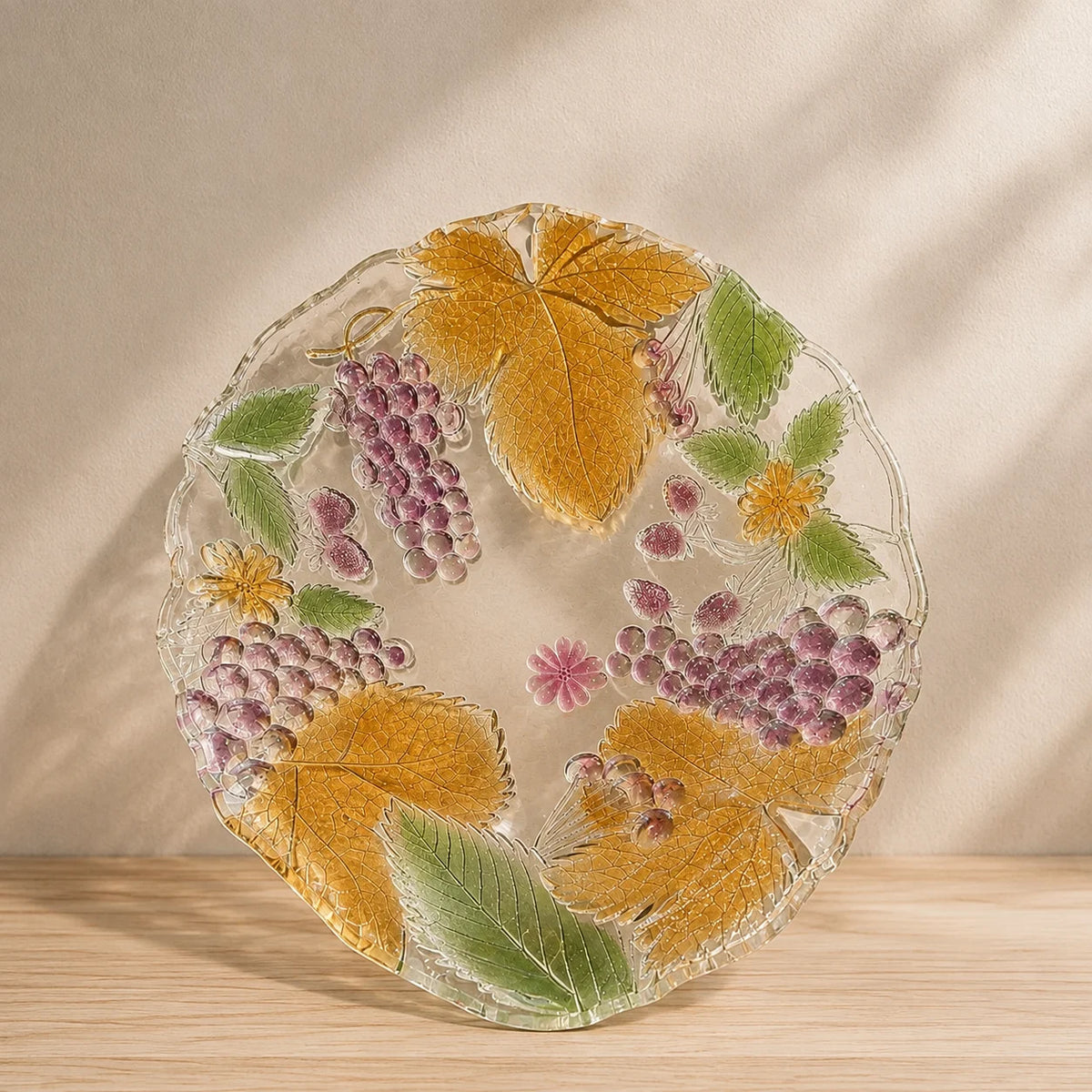 Summer Harvest Glass Bowl