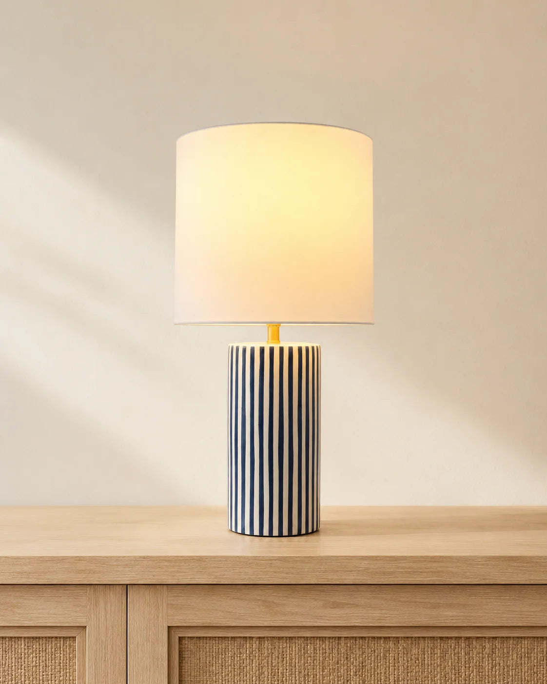 Ocean Stripe Table Lamp